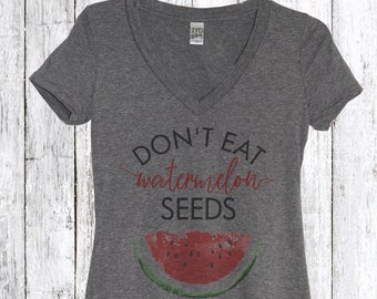 Don't Eat Watermelon Seeds Shirt, Summer Pregnancy Shirt, Pregnancy Shirt, Funny Pregnancy Announcement,  Mother's Day GIft