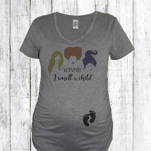 Womens I Smell A Child Pregnancy Halloween Costumes For Women T-Shirt Womens I Smell A Child Pregnancy Halloween Costumes For Women T-Shirt