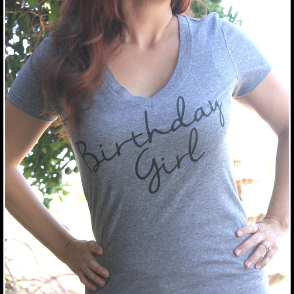 Birthday Girl Shirt, Adult Birthday Shirt, Womens Birthday Girl Shirt, Birthday Girls T Shirt, Girls Top, Surprise Party