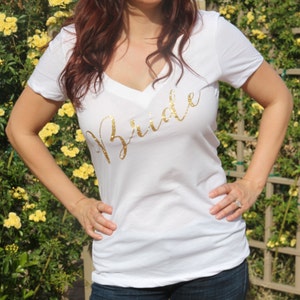 Gold White Shirt