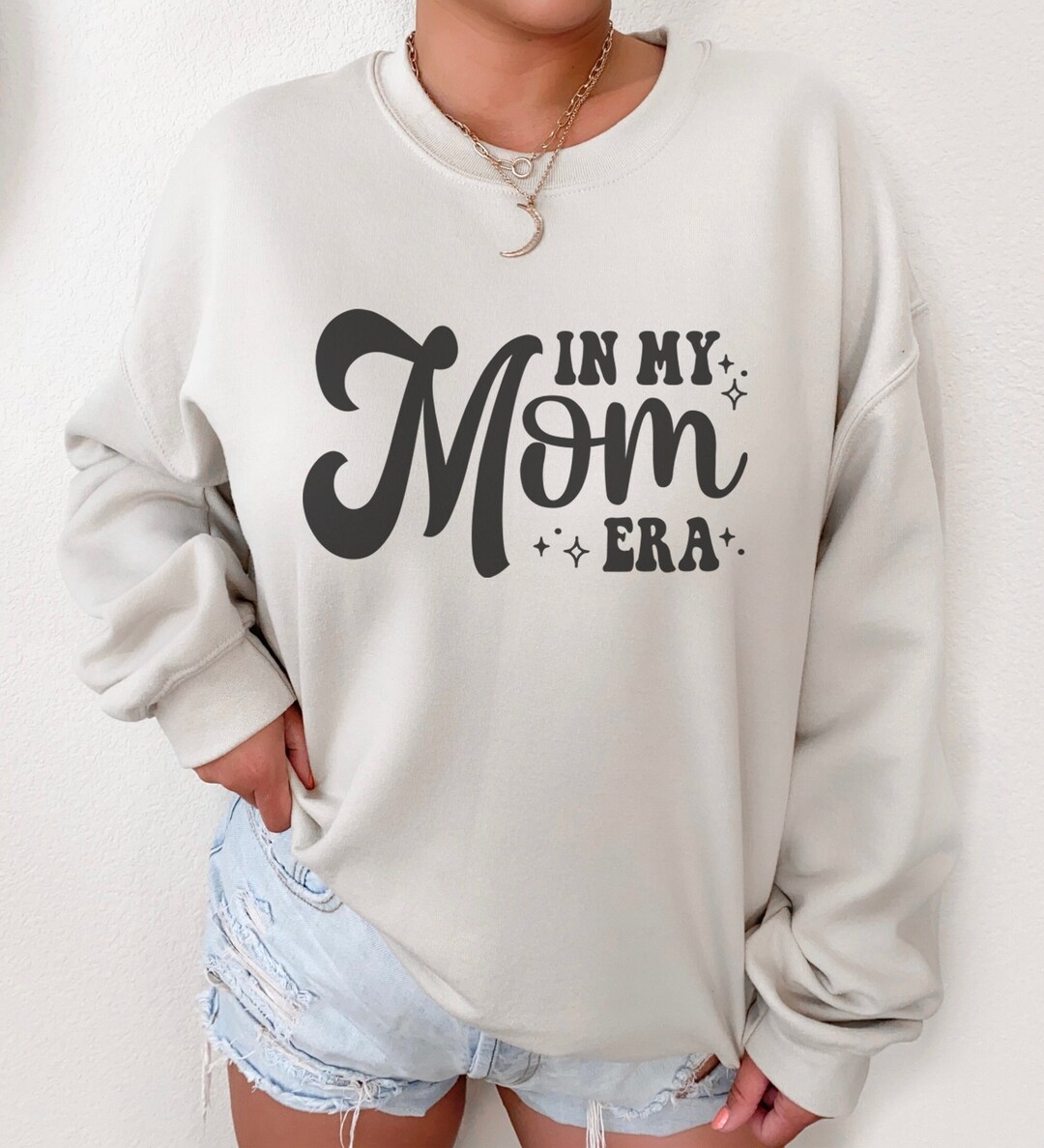 IN MY MOM ERA Round Neck Short Sleeve T-Shirt main image 1