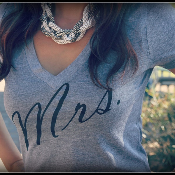 Mrs. Shirt, Bridal Shower Gift, Wedding, Bride Shirt, Bachlorette Gift, Mrs. Bride To Be Classy Fitted Shirt