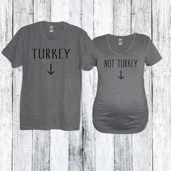 thanksgiving maternity shirt couples