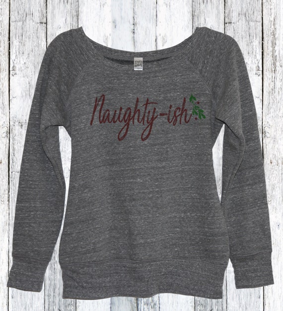 Naughty nice shop sweater