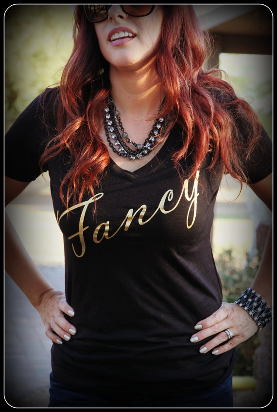Fancy v neck t shirts hotsell