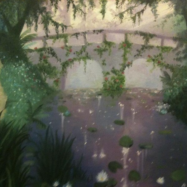 Enchanted Bridge 16 x 20 Inch Canvas