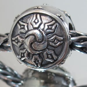 The wheel of Life silver charm