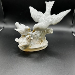 Vintage Porcelain Bird Figurine