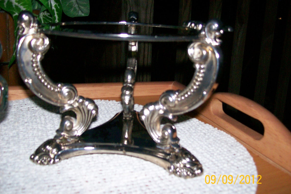 Vintage GODINGER Silver Art 24 Lead Crystal Bowl / Ice Bucket Etsy
