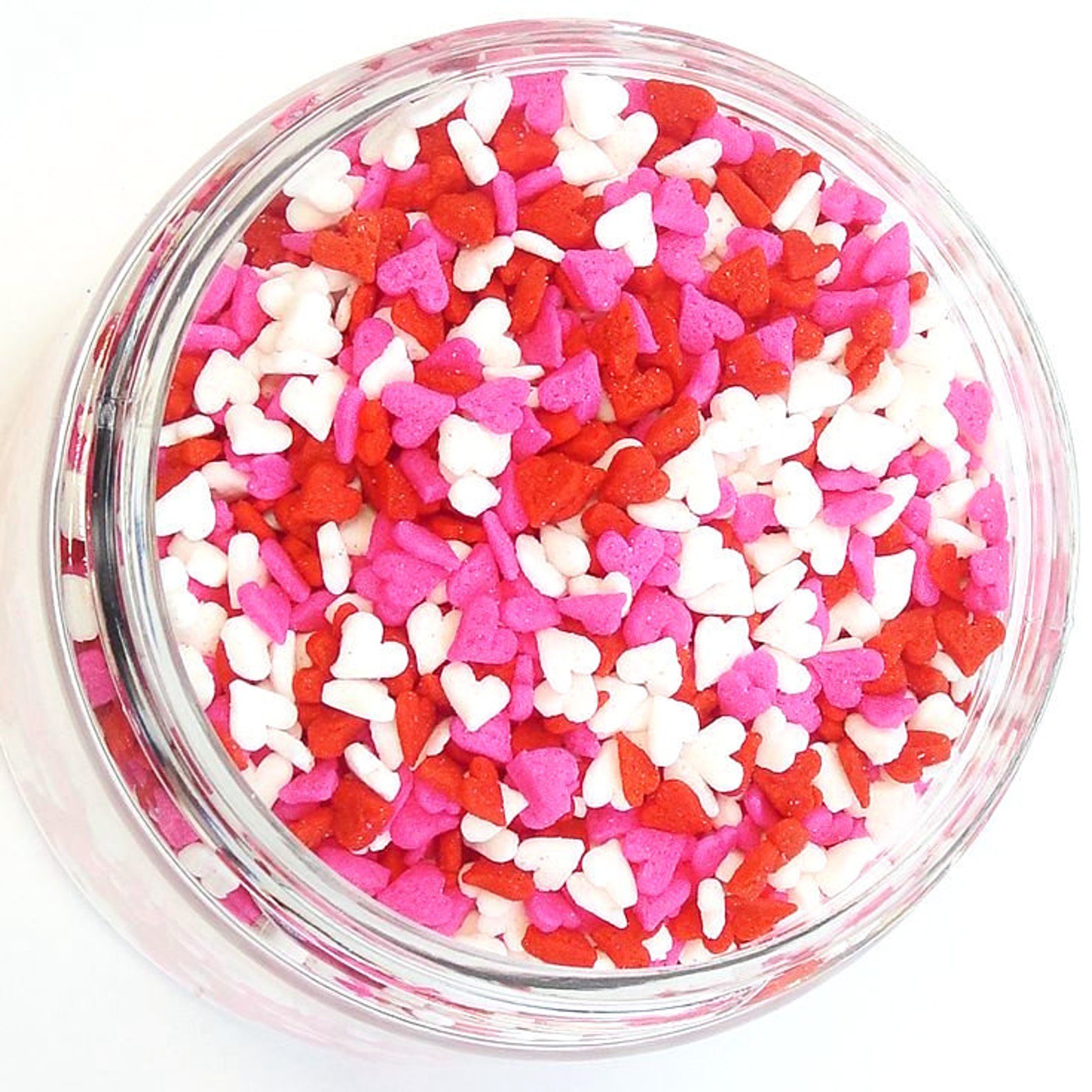 Mini Heart Sprinkle Mix is perfect on Valentines Day Etsy