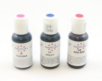 Valentine's Day Food Coloring Set