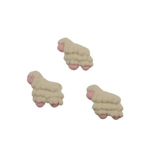 Woolly Lamb Icing Decoration
