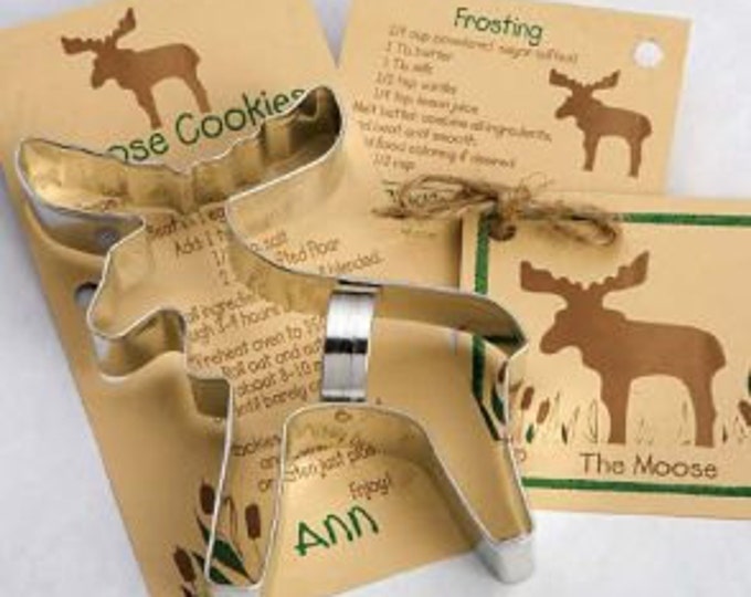 Moose Cookie Cutter Etsy