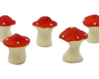 Champignons - Gumpaste rouge