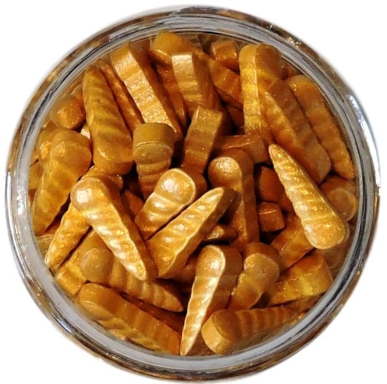 Gold Unicorn Horn Candy Sprinkles Bulk Etsy