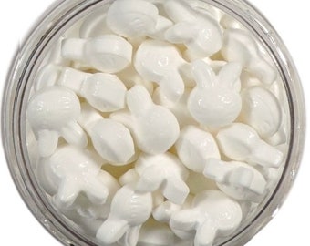 White Bunny Face Candy Sprinkles - Bulk