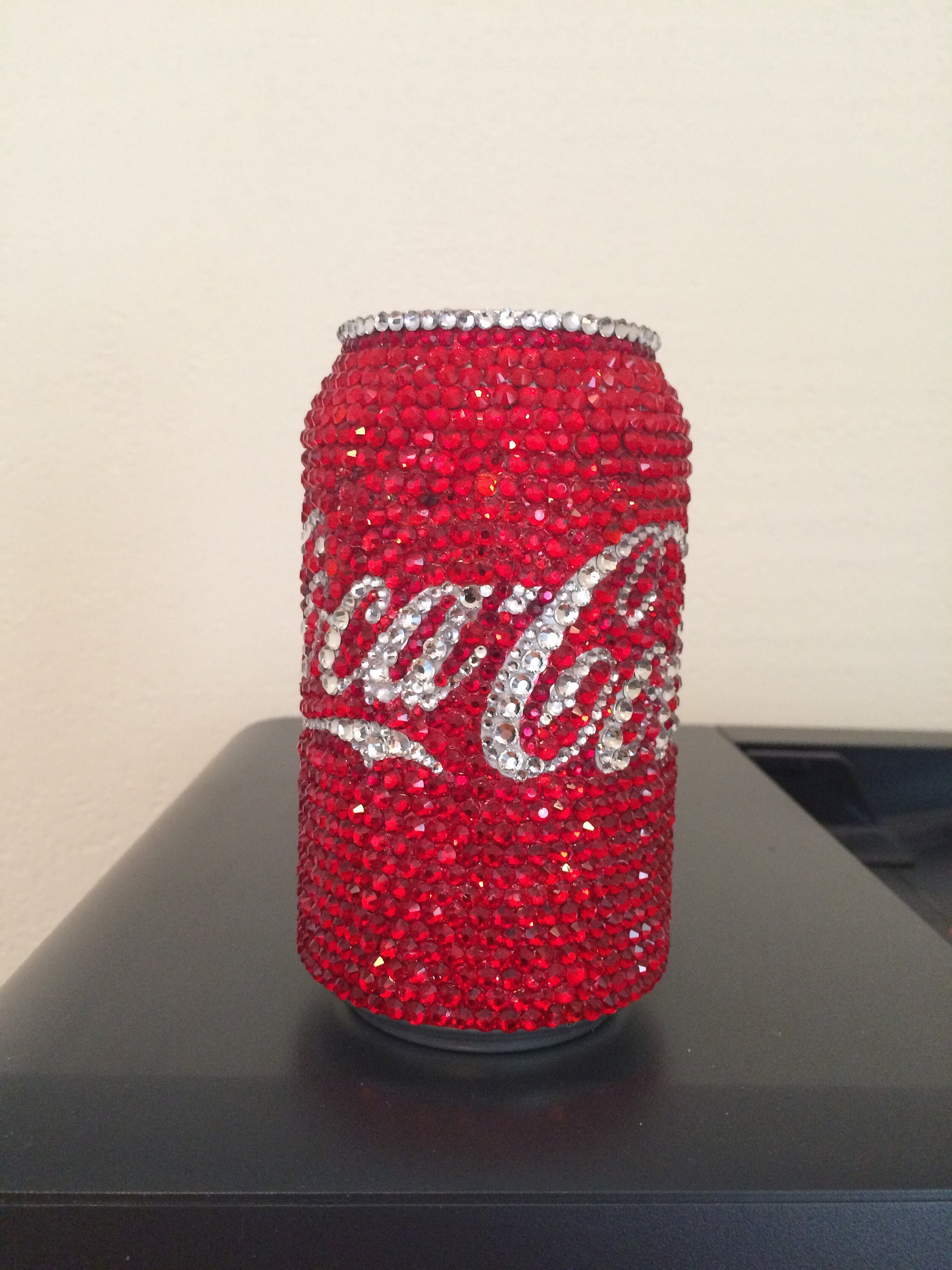 Glass Rhinestone Coca-cola Soda Can - Etsy Hong Kong