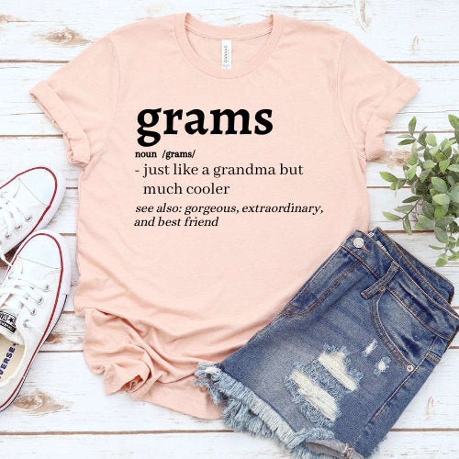 Grams Shirt Best Grams Shirt Grandma Shirt Gigi Shirt | Etsy