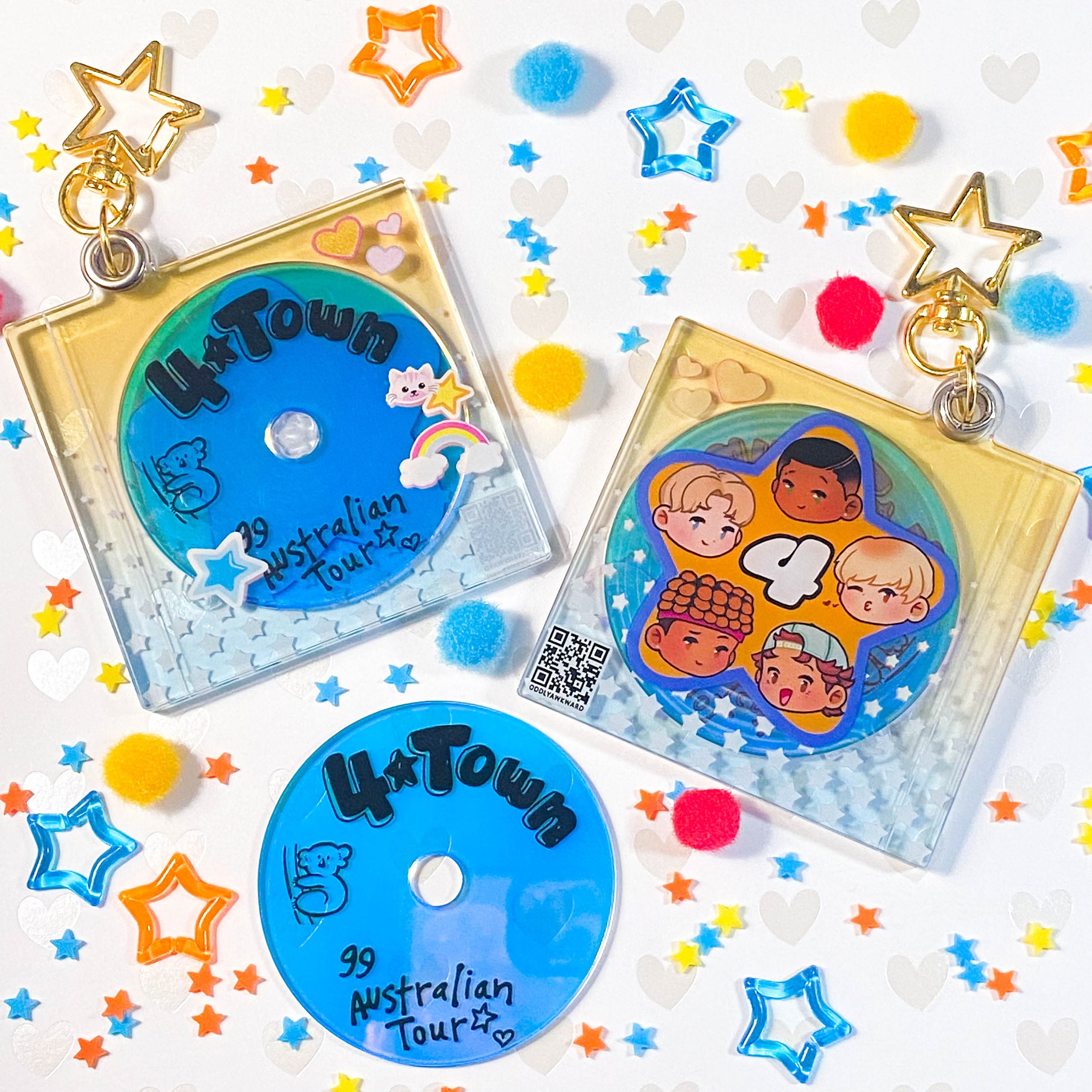 バンタン  CD  グッズ 4*town CD Charm - Etsy