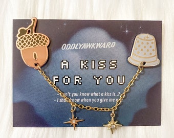 A Kiss for You - Fantasy Pin