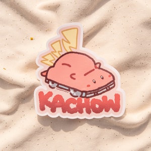 Carby Kachow Sticker