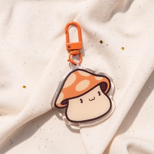 MapleStory Orange/Zombie Mushroom Acrylic Charm