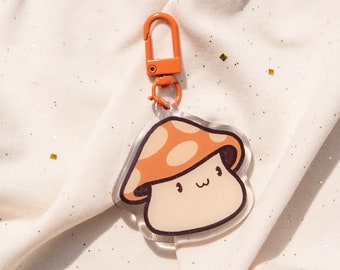 MapleStory Orange/Zombie Mushroom Acrylic Charm