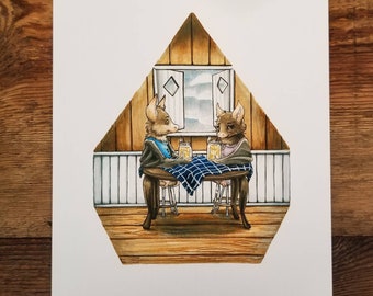 Bats in the Attic - Print