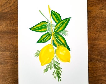 A Pair of Lemons - Print