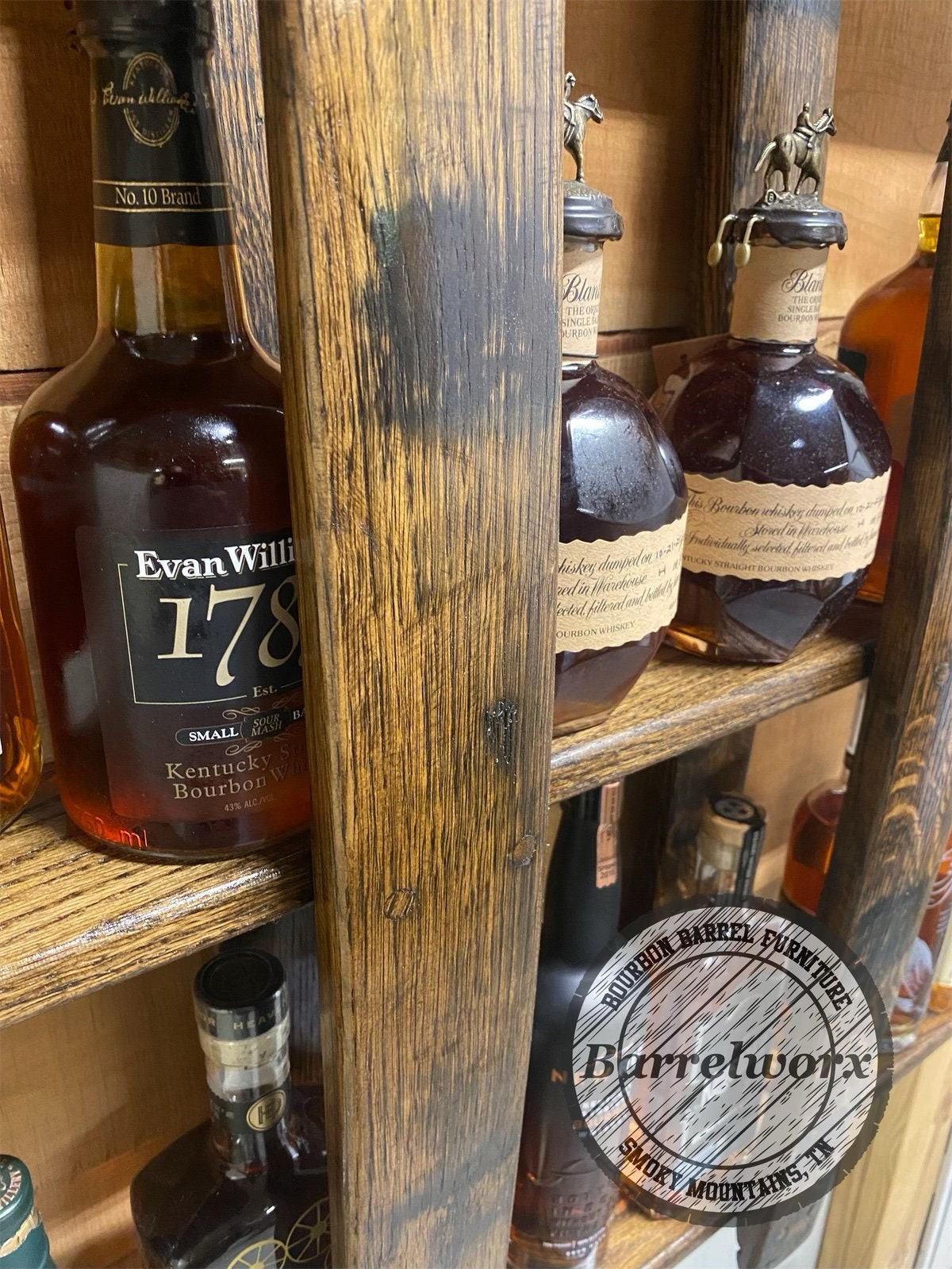 Home Bar Shelves/rustic Wall Shelf/ Bar Shelves/ Bourbon Etsy