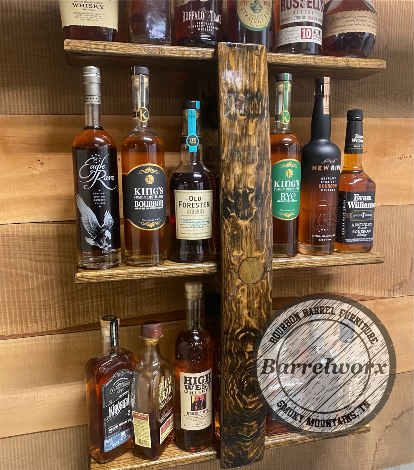 Home Bar Shelves/rustic Wall Shelf/ Bar Shelves/ Bourbon Etsy