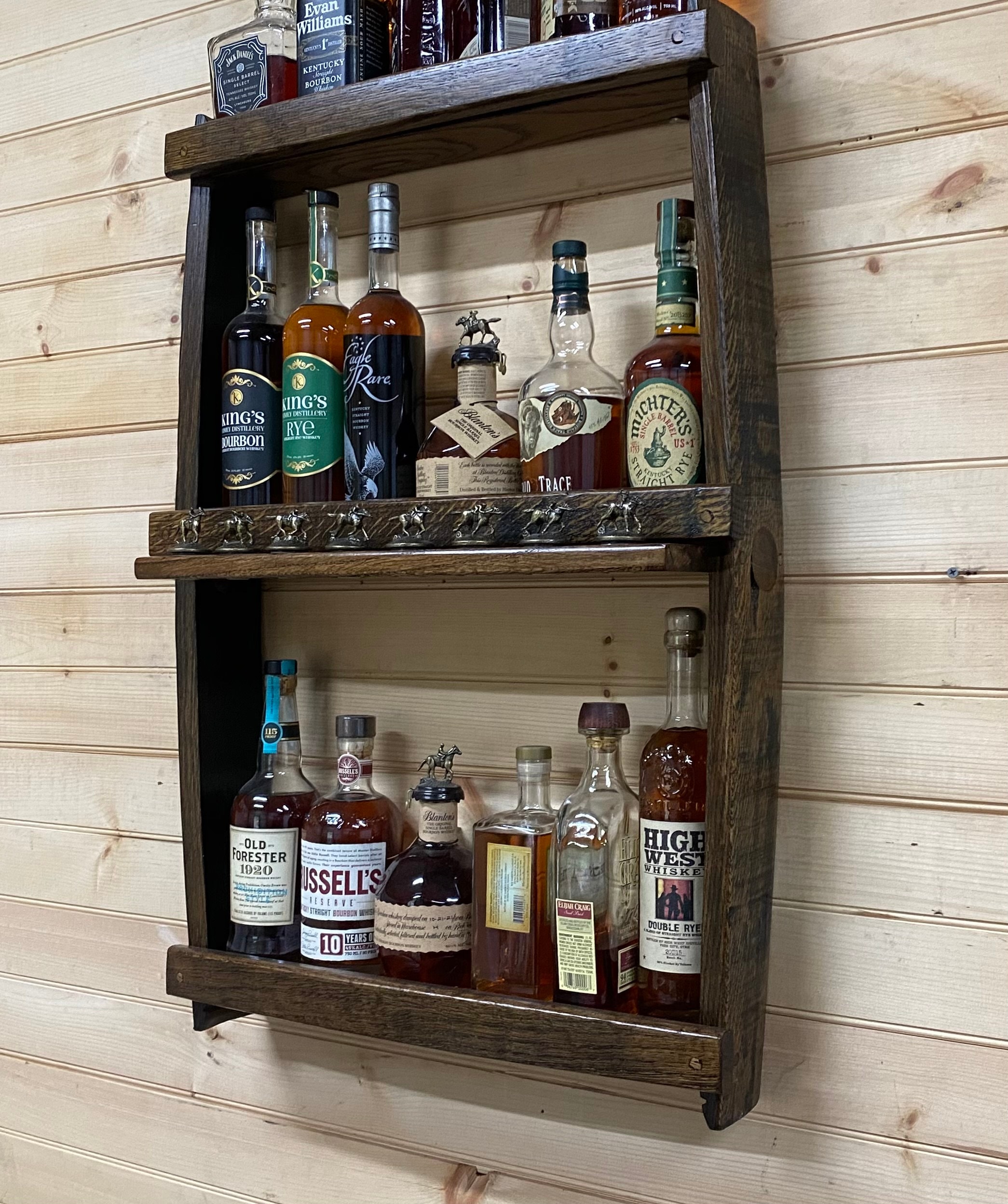 Whisky rack shelf sale