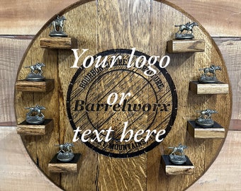 blantons/whiskey barrel head/laser engraved sign/whiskey barrel top/whiskey cork/man cave furniture/bourbon gifts/bourbon decor/barrel stave