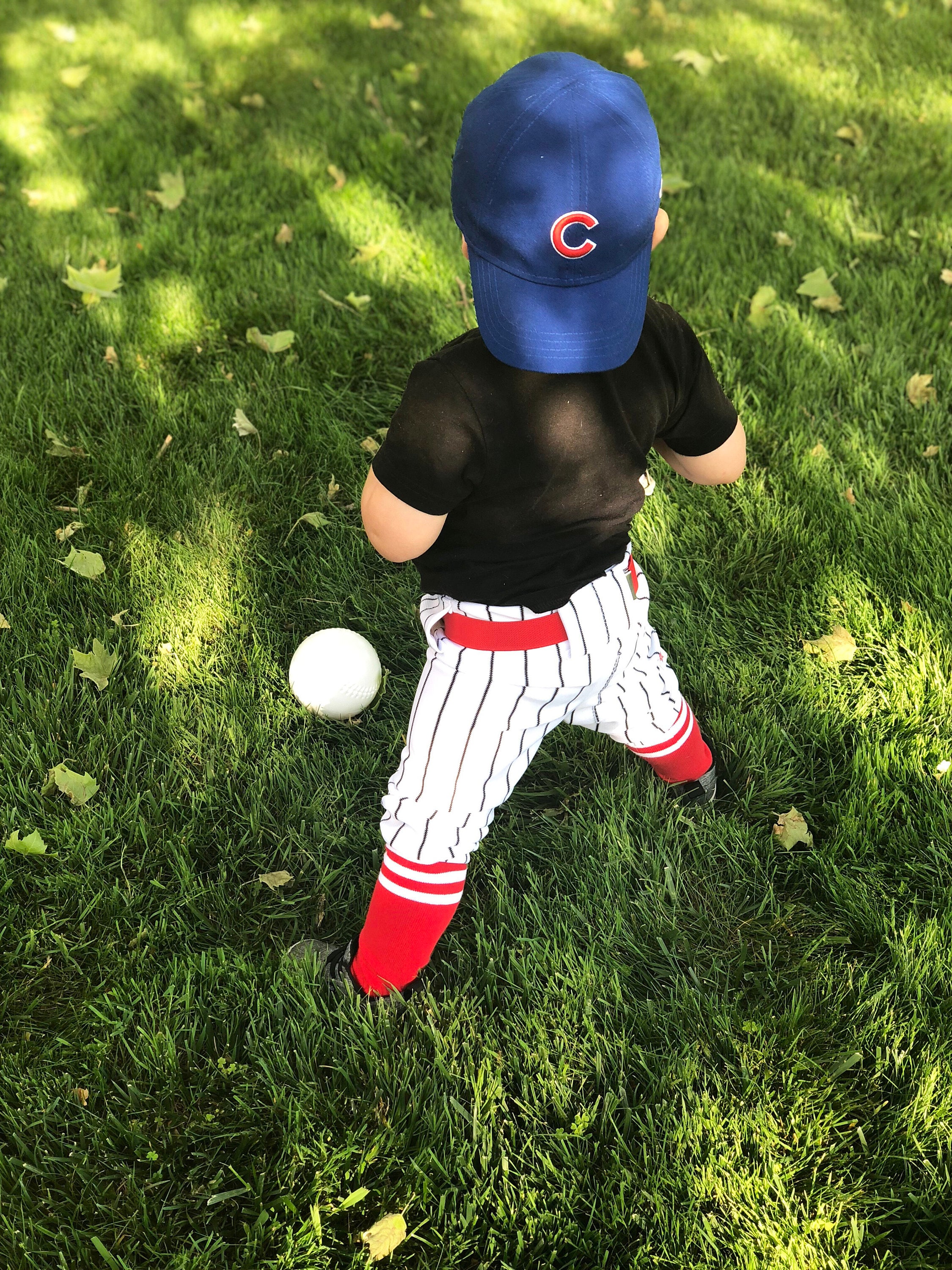 Boys Baseball Pants Toddler Navy Pinstripe Pants Boys Etsy UK