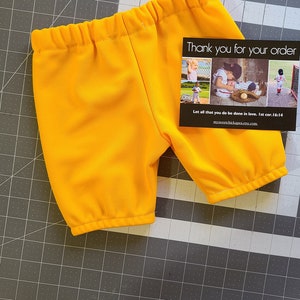 Boys Football Pants Toddler pants Handmade Garments kids costume childrens clothing Ask B4 You Buy Specific Date Needed image 2