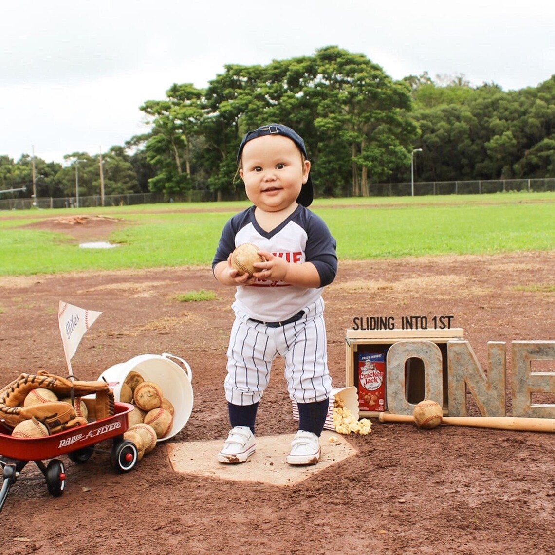 Boys Baseball Pants Navy Pinstripe Pants Boys Birthday Tball Etsy