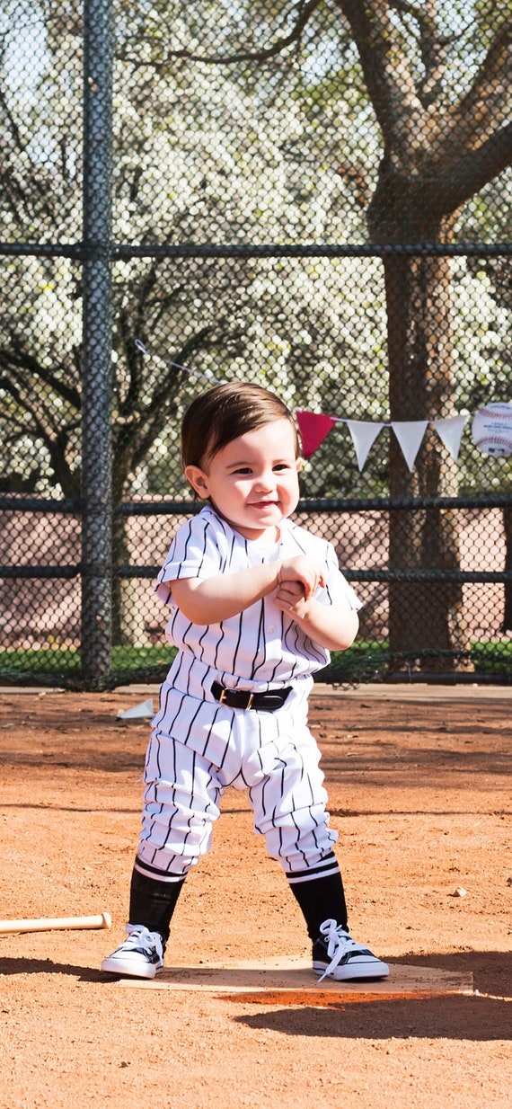 Uniforme de Béisbol para Niños Uniforme de Rayas Ropa Etsy