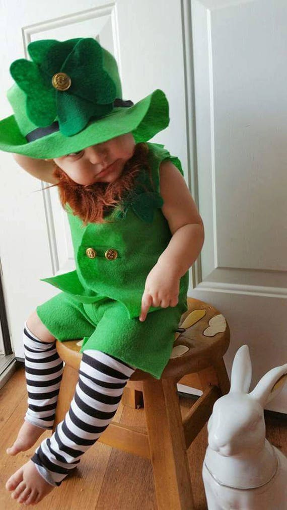 Leprechaun Costume Toddlers Kids Clothing St. Patricks Day - Etsy