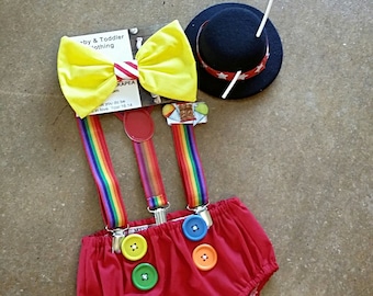 Circus Outfit   Boys or Girls  Costume    Handmade Garments    Ask B4 You Buy Specific Date Needed   Carnival Theme