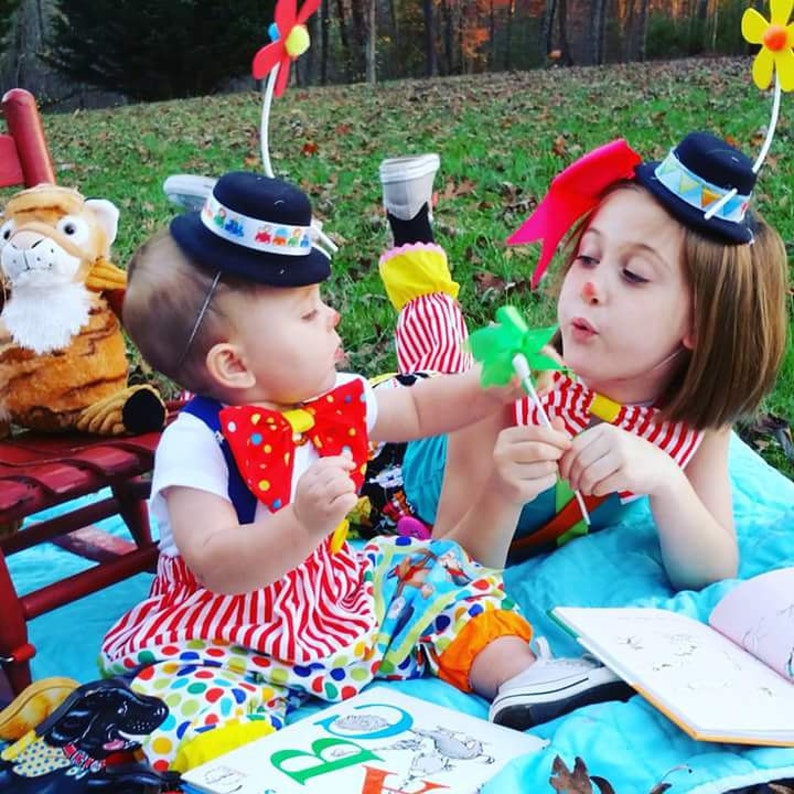 Boys Circus Outfit Baby Clown Costume 1st Birthday Baby Etsy