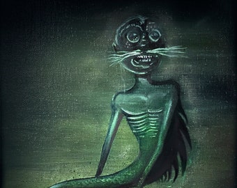 Feejee Mermaid (Fine Art Print)