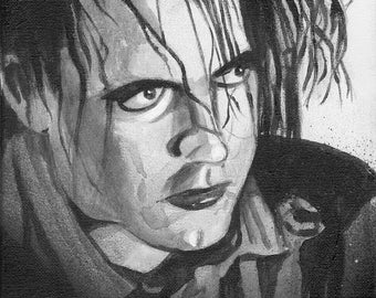 Rober Smith/The Cure(Original Acrylic Painting)