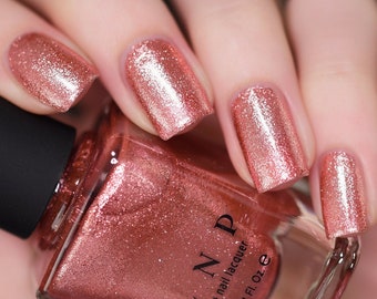 Sugar Coated - Sea Pink Ultra Metallic Bright Nail Polish