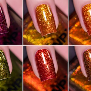 Harvest Collection - Rich and Warm Fall Nail Polish Collection