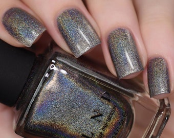 Sticks And Stones - Gauntlet Grey Ultra Holographic Nail Polish