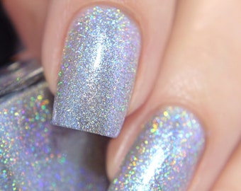 Full Moon - Cool Blue to Purple Color Kissed Ultra Holo Nail Polish