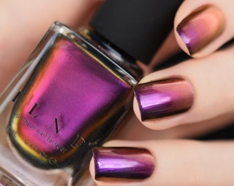 Undenied - Violet, Red, Gold Color Shifting Ultra Chrome Nail Polish