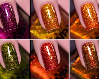 Harvest Collection - Rich and Warm Fall Nail Polish Collection