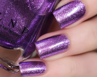 Hi-Fi - Bright Purple Ultra Metallic Bright Nail Polish