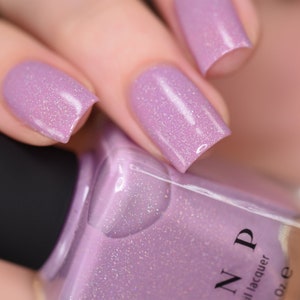 Soft Serve - Soft Lilac Holographic Nail Polish